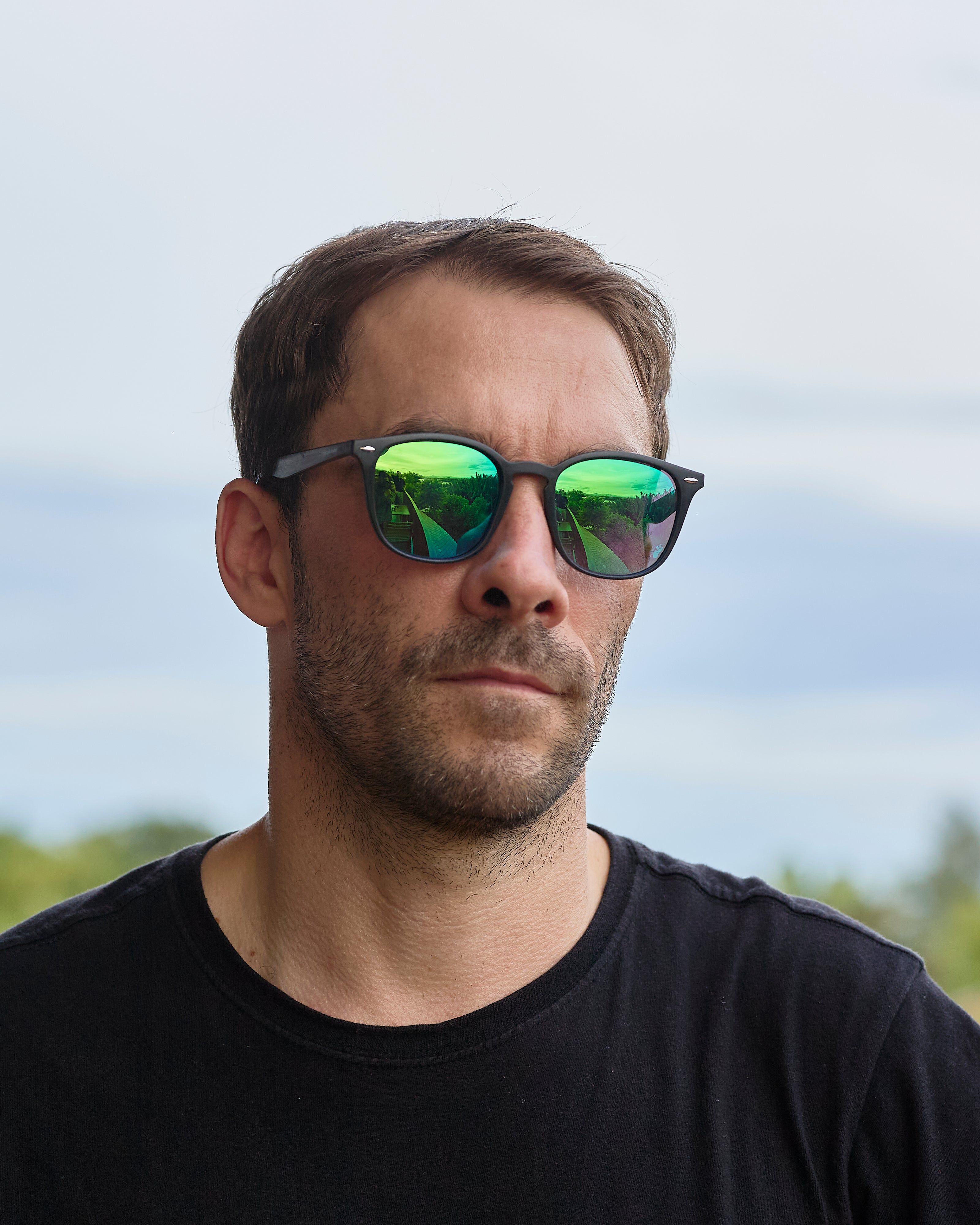 Black Naya Ocean Green