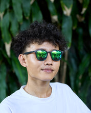 Black Naya Ocean Green