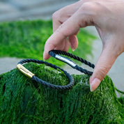 Mana Ocean Rope Silver Bracelet