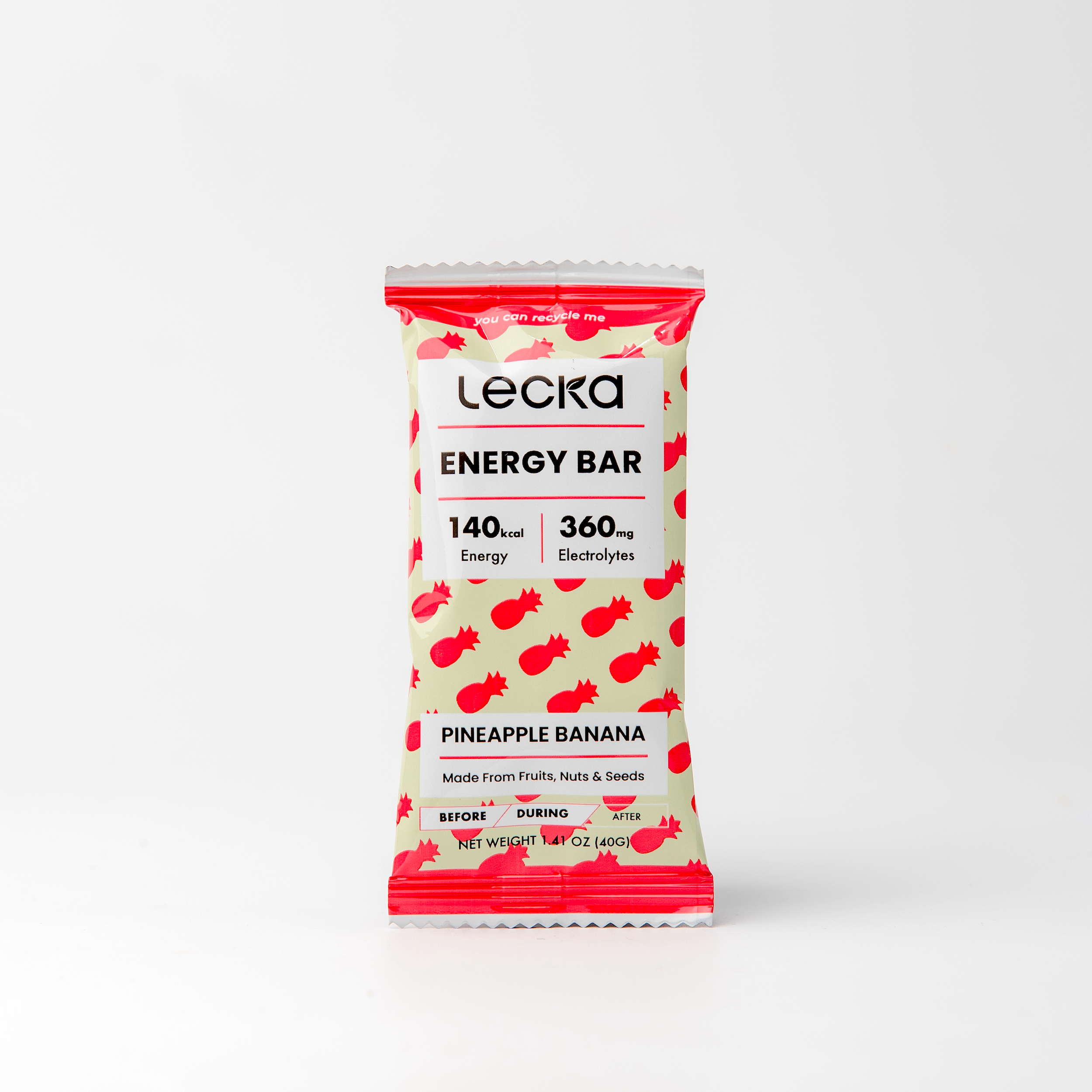 Lecka - Energy Bar Pineapple Banana